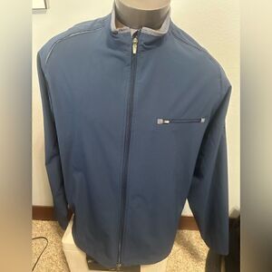 Nike Mens XL Full ZIP Blue Jacket